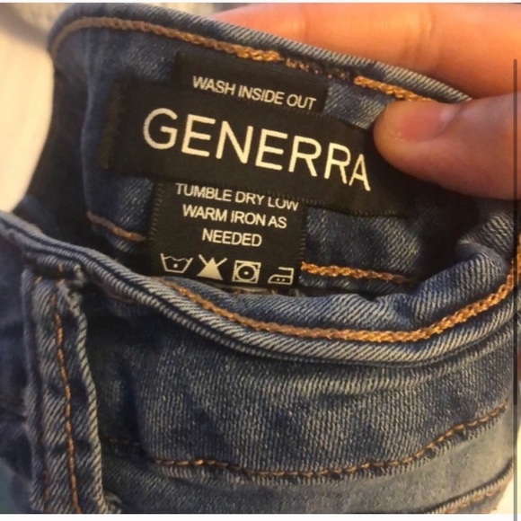 SOLD NWOT generra mid waisted jeggings - Picture 4 of 4